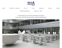 Tablet Screenshot of msd-miet.de
